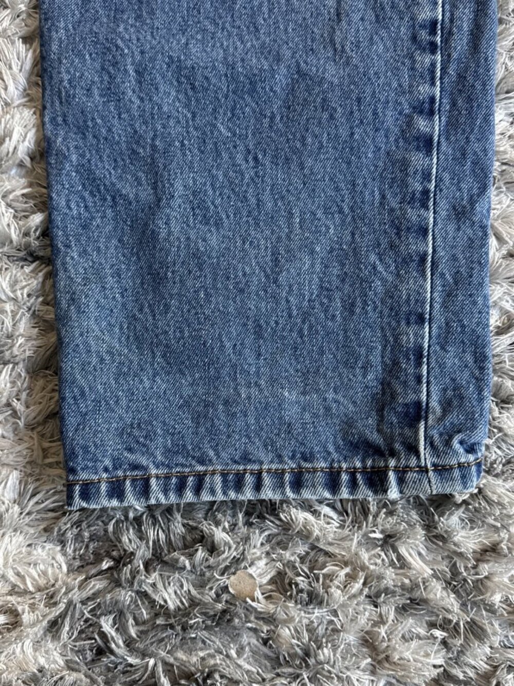 Levi'S Blue 00 S Levi 550 Denim Regular Fit Jeans Men 36X29 Casual Sz 36X29 - Picture 7 of 10